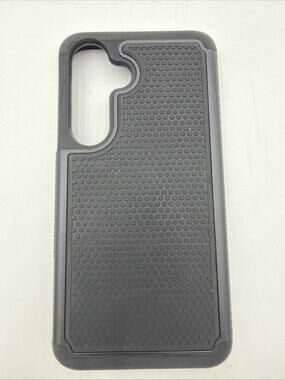 FNTCASE for Samsung Galaxy S24-FE Case: Dual Layer S24 FE, Black